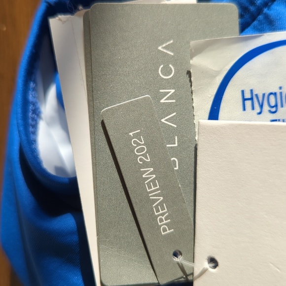 La Blanca Island Goddess Capri Blue Swim Bottom - Picture 12 of 14